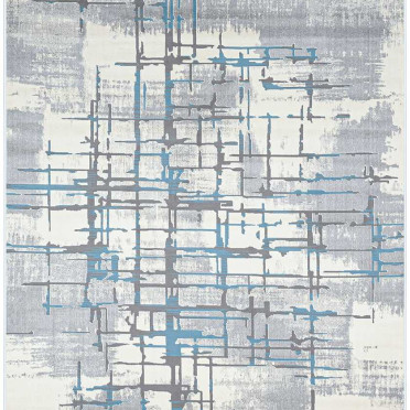 Ковер 50002A STAN L.GREY / BLUE CKM Kremlin