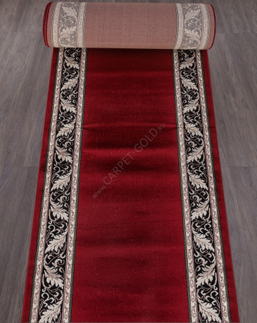 Ковер российский D040 Меринос (Хит-сет, красный)