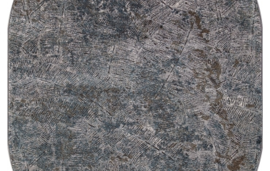 Ковер российский D771 GRAY овальный - коллекция SERENITY