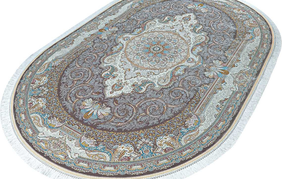Ковер G144 OVAL MELANJ / P Mashad 1500