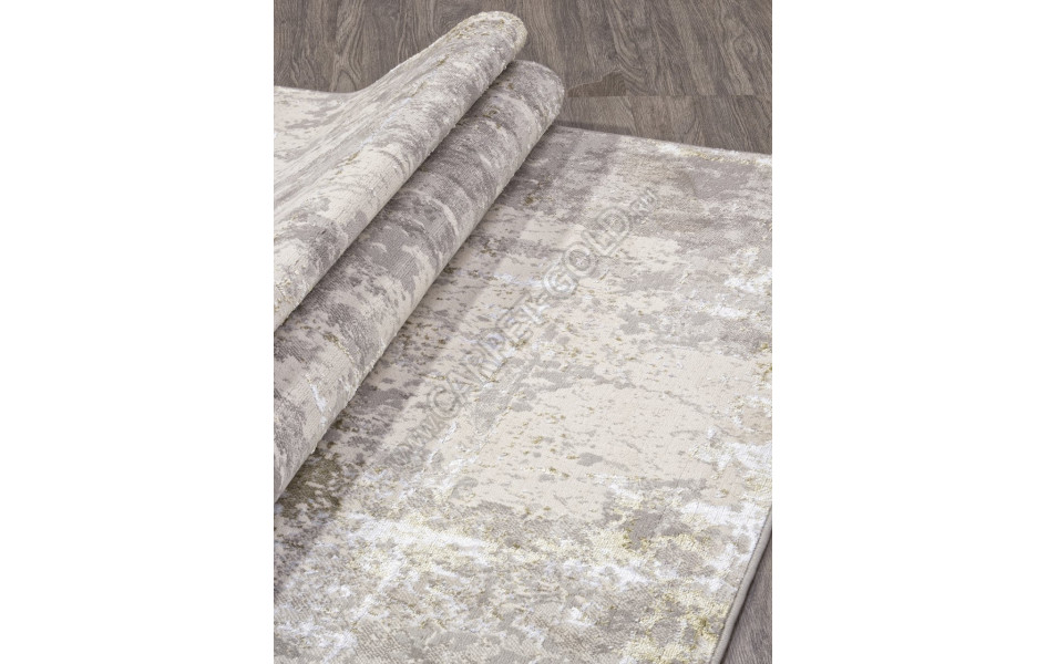 Ковер F169 - CREAM-GREEN - Прямоугольник - коллекция LIMAN