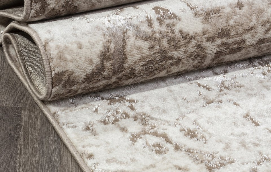 Ковер в стиле модерн F175 - BEIGE - Прямоугольник - коллекция ALABAMA