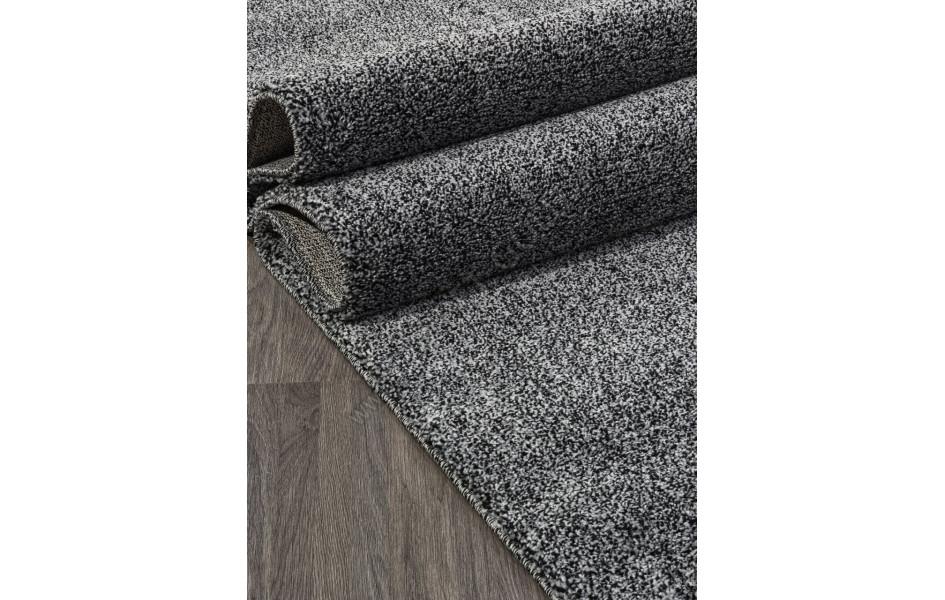 Однотонный ковер T600 - BLACK - Прямоугольник - коллекция SOFIA