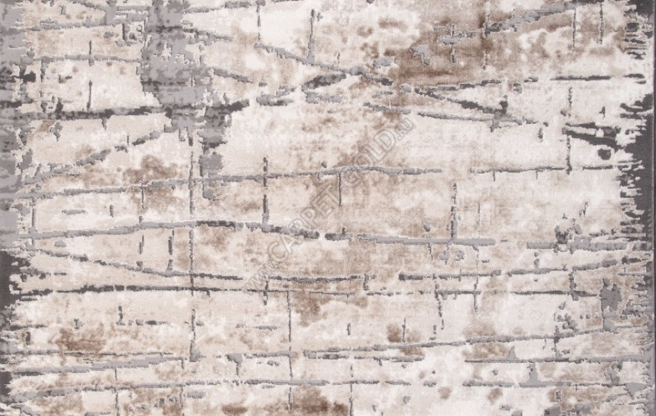 Ковер 03802A - GREY / BROWN - Прямоугольник - коллекция ARMINA