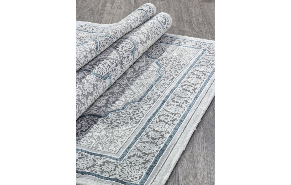 Ковер PN036G - GREY / GREY - Прямоугольник - коллекция PANAMA