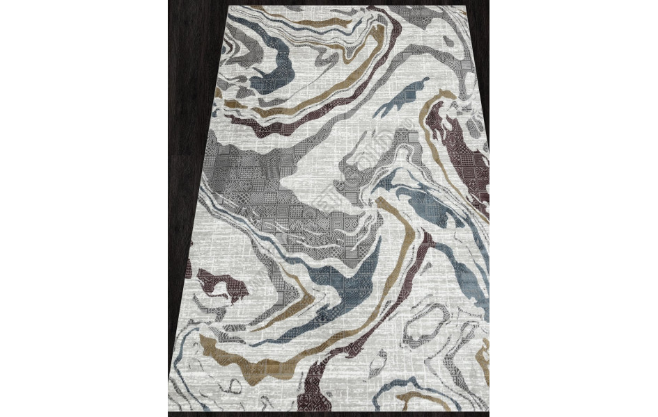 Ковер PN039G - GREY / GREY - Прямоугольник - коллекция PANAMA